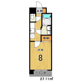 メゾン・ビロング【3階】の間取り