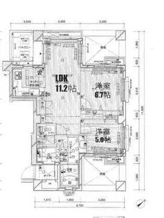 ランドステージ田端【2階】の間取り