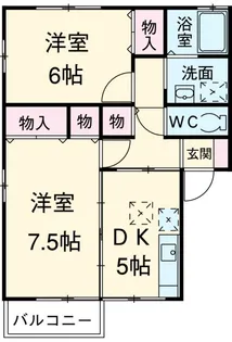 アネックスY【1階】の間取り