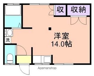 清風荘【2階】の間取り