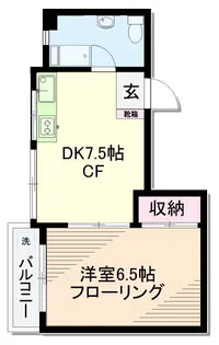 東京都中野区弥生町1【マンション】の間取り