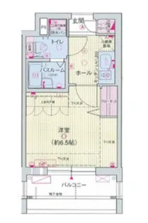 エステムプラザ日本橋【5階】の間取り