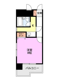トーカンマンション東中通り【6階】の間取り