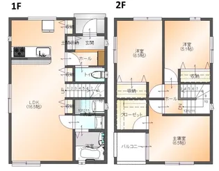 埼玉県深谷市国済寺【一戸建】の間取り