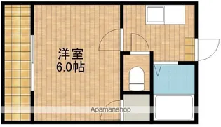 サンテラス片山【2階】の間取り