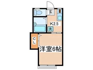 コ-ポめぐみ【1階】の間取り