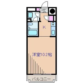菊名スカイマンションB棟【5階】の間取り