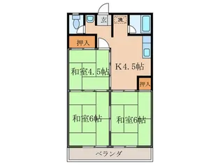 メゾン喜多山【2階】の間取り