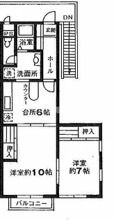 シャルマンコーポ【2階】の間取り