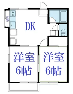 千葉県山武郡横芝光町横芝【一戸建】の間取り
