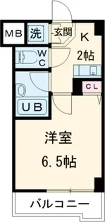 ルーブル都立大学参番館【7階】の間取り