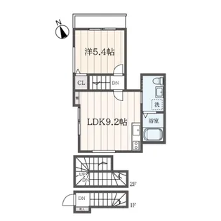 ハステラス江古田IIの間取り