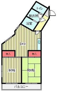 M・T糀ヶ谷戸【3階】の間取り