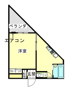 ヒューマンリンクマンションズ【1階】の間取り