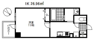プリマベーラ神戸【9階】の間取り