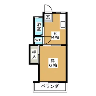 ウイング【2階】の間取り