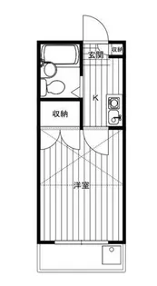 HILL’S高座渋谷【1階】の間取り