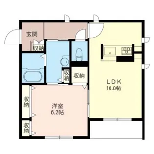 カーサ南行徳【2階】の間取り