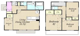 東京都町田市相原町【一戸建】の間取り