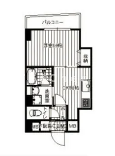 ラメール駒込【2階】の間取り