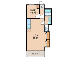 千代田マンション【6階】の間取り