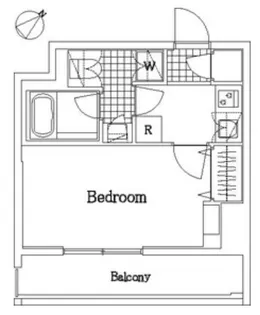 ザ・レジデンス・オブ・トーキョーKK06【4階】の間取り