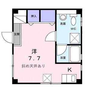 東京都世田谷区代沢4【マンション】の間取り