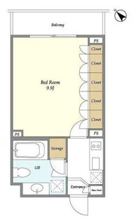 東京都目黒区鷹番2【マンション】の間取り