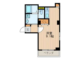 アロードハイム西馬込【2階】の間取り