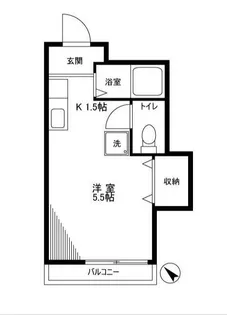 フルーレomi【1階】の間取り