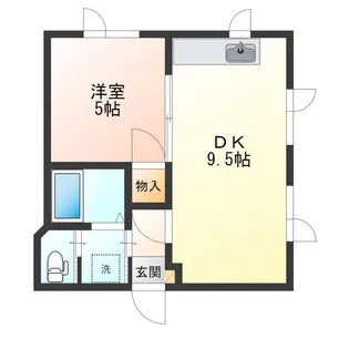 メゾンpure【1階】の間取り