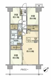 ソライエ流山おおたかの森【4階】の間取り