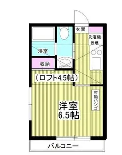東京都練馬区羽沢3【アパート】の間取り