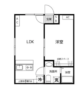 フルリノベーション!ステート+PLUS【2階】の間取り