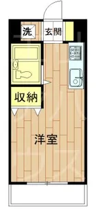 神奈川県川崎市幸区矢上【マンション】の間取り