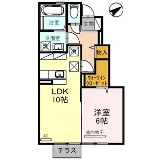 パルコマーレ本郷【1階】の間取り