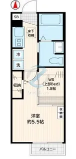 東京都江戸川区松江6【マンション】の間取り