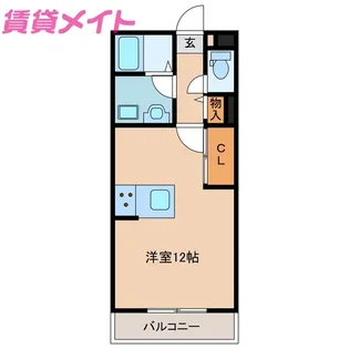 プリシェール平田 B棟【2階】の間取り