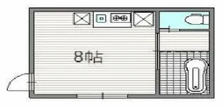 杉並カフェレジデンス【1階】の間取り