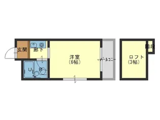 ドリーム21【5階】の間取り