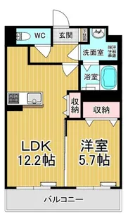 アーバンレジデンス【4階】の間取り