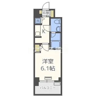 エスライズ大阪ドームレジデンス【3階】の間取り