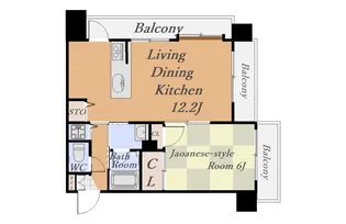 吉野ビル【3階】の間取り