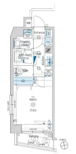 HY s上石神井【4階】の間取り
