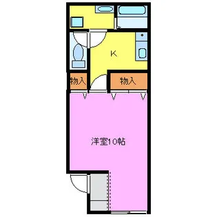ピープル95【1階】の間取り