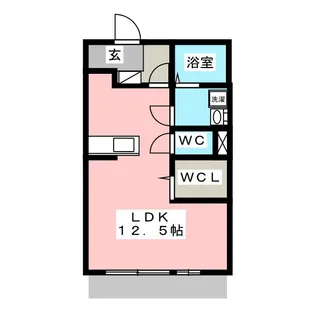 リビングタウン小倉町【1階】の間取り