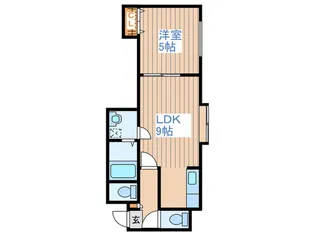 ミライコートII【2階】の間取り