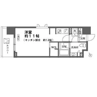 カスタリア大森【3階】の間取り
