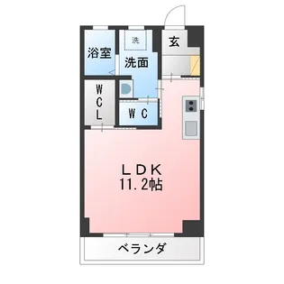 第2小林ビル【3階】の間取り