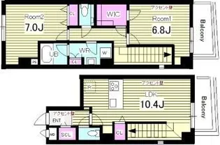T`s Calm【6階】の間取り